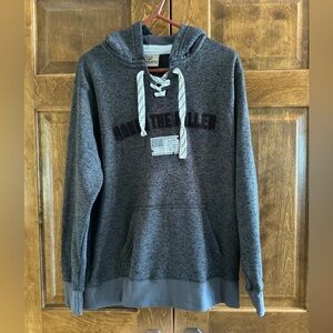 artisan's Charcoal Black Hooded Sweatshirt - Men's Size XL
